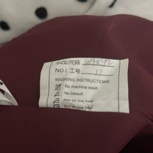 Burgundy Bridesmaid/Formal  Dress